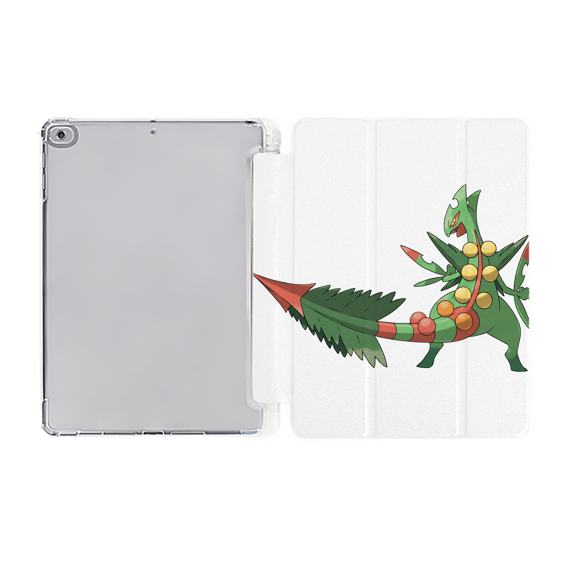 （画像用） ポケットモンスター Pokémon IPad ケース ペン収納付き 三つ折りスタンド PUレザー×シリコン 対応機種9.5/10.5/10.9インチ